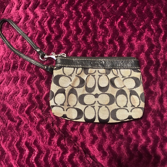 Coach clutch bag